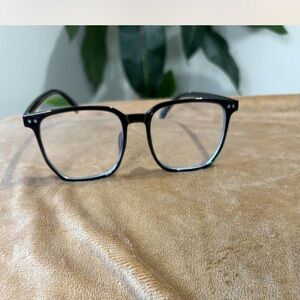 Classic Black Square Glasses